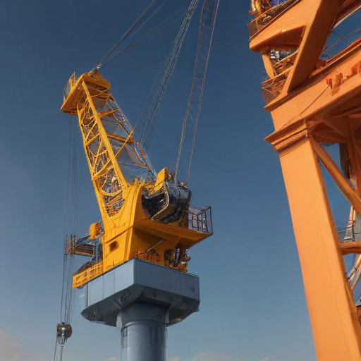 tower crane luffing