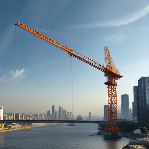 tower crane luffing