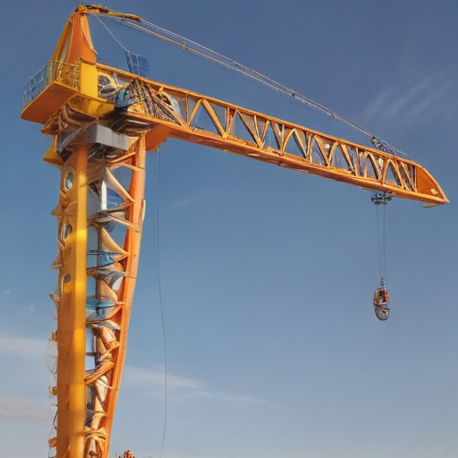 tower crane luffing jib