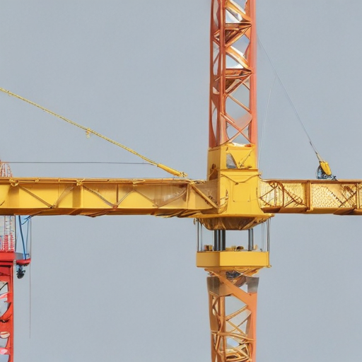 tower crane luffing jib