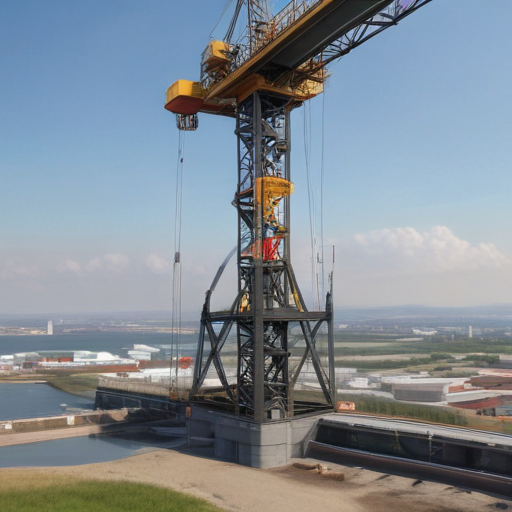 tower crane luffing jib