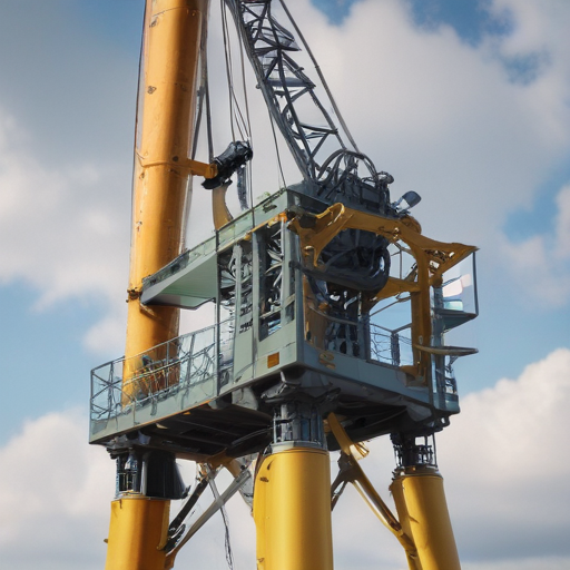 tower crane luffing jib