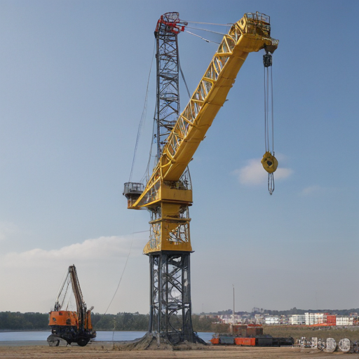 tower crane luffing jib