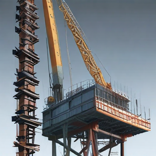 tower crane luffing jib