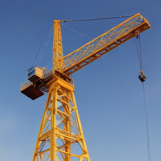 tower crane self erecting