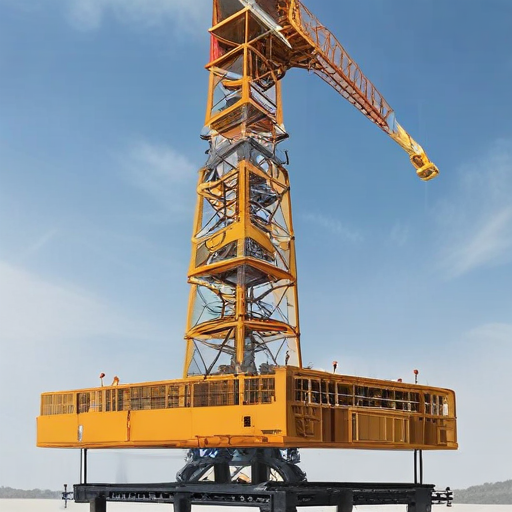 tower crane self erecting