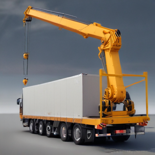 trailer crane