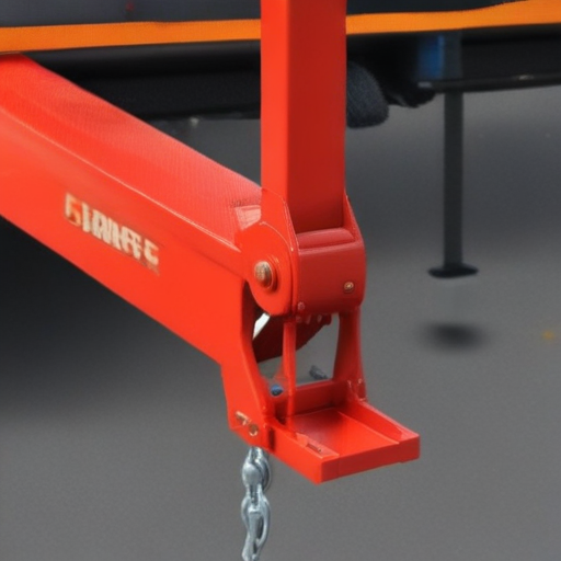 trailer hitch crane