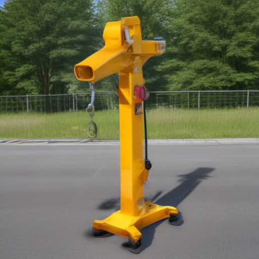 trailer hitch crane