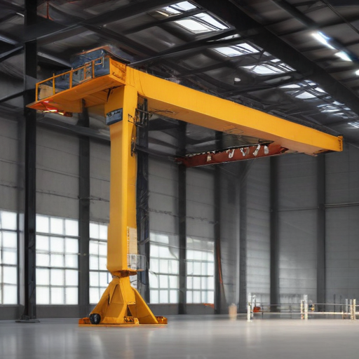 warehouse crane