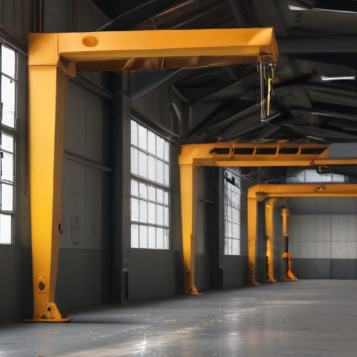 warehouse crane