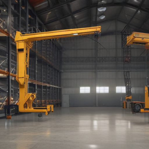 warehouse crane