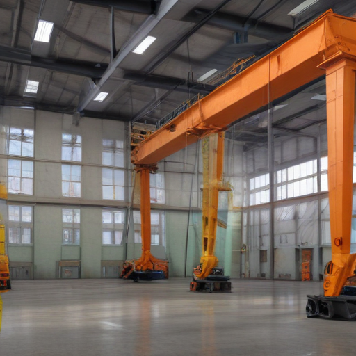 warehouse crane