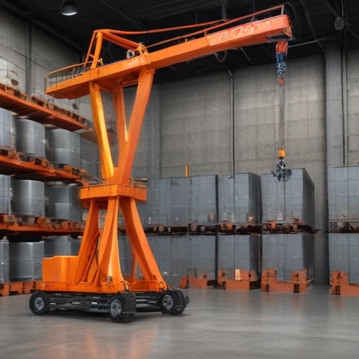 warehouse crane