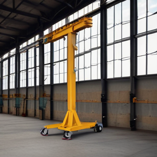 warehouse crane