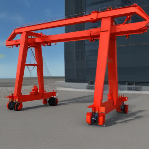 wheeled gantry crane