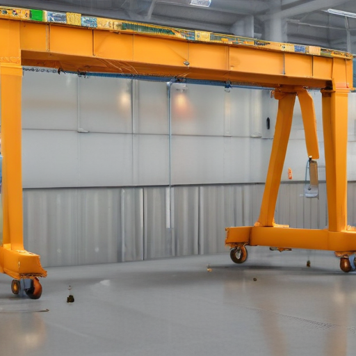 wheeled gantry crane