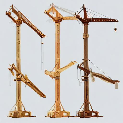 wooden jib crane