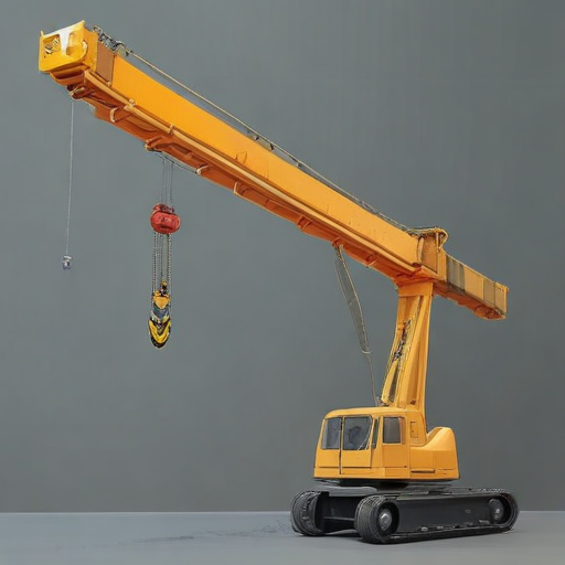 wooden jib crane