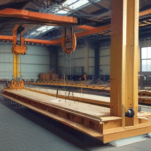 wooden jib crane